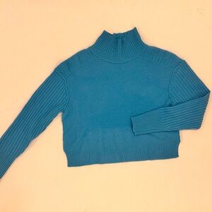 Free People thin turtle neck sweater, cashmere